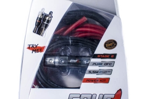 Комплект кабели за усилвател 35мм2 4Connect PKIT35G Stage2, 100% OFC